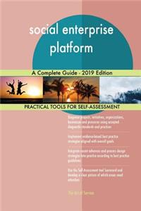 social enterprise platform A Complete Guide - 2019 Edition