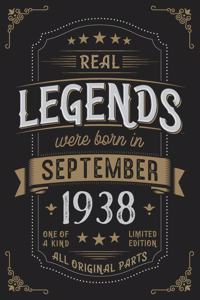 Real Legends were born in September 1938