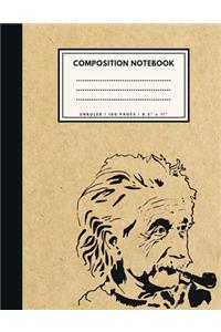 Unruled Composition Notebook