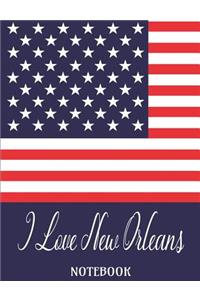 I Love New Orleans - Notebook