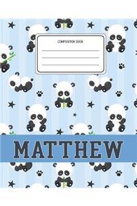 Composition Book Matthew