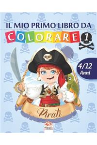 Il mio primo libro da colorare - pirati 1