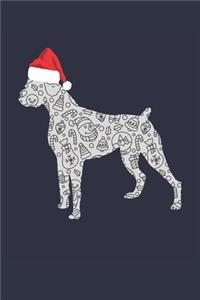 Boxer Journal - Boxer Notebook - Christmas Gift for Boxer Lovers