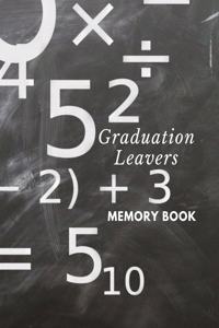 Graduation leavers memory book