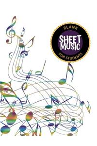 Blank Sheet Music For Students