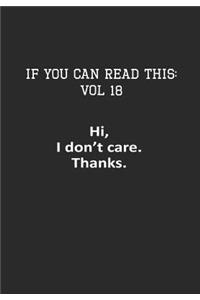If You Can Read This