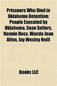 Prisoners Who Died in Oklahoma Detention