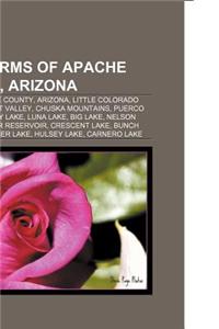 Landforms of Apache County, Arizona