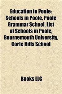 Education in Poole