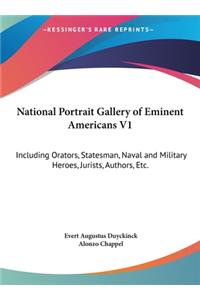 National Portrait Gallery of Eminent Americans V1