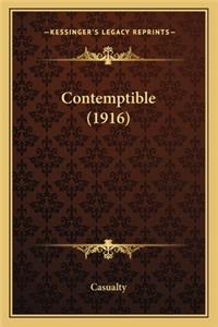Contemptible (1916)