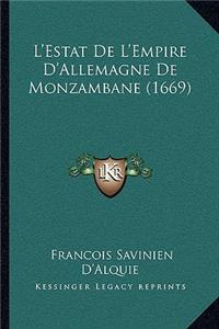L'Estat De L'Empire D'Allemagne De Monzambane (1669)
