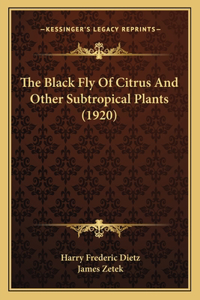 The Black Fly Of Citrus And Other Subtropical Plants (1920)