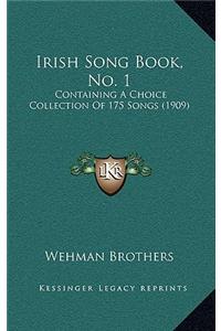 Irish Song Book, No. 1