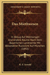 Das Miethwesen