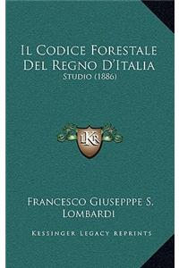 Codice Forestale Del Regno D'Italia