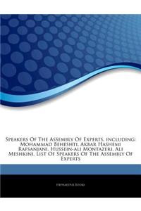 Articles on Speakers of the Assembly of Experts, Including