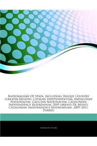 Articles on Nationalisms of Spain, Including