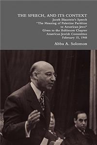 Speech, and Its Context