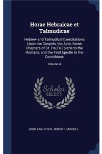 Horae Hebraicae et Talmudicae
