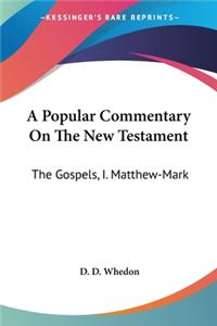 Popular Commentary On The New Testament