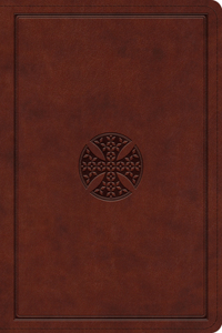 ESV Journaling Bible, Interleaved Edition (Trutone, Mahogany, Mosaic Cross Design)