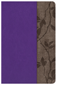 Holman Study Bible: NKJV Edition Personal Size, Purple LeatherTouch