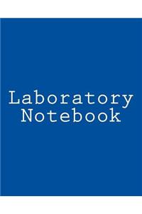 Laboratory Notebook