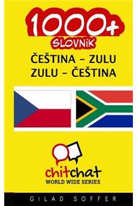 1000+ Czech - Zulu Zulu - Czech Vocabulary