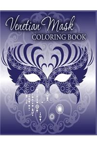 Venetian Mask Coloring Book