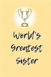 World's Greatest Sister