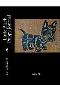 Little Black Puppy Journal