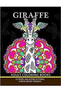 Giraffe Adults Coloring Books
