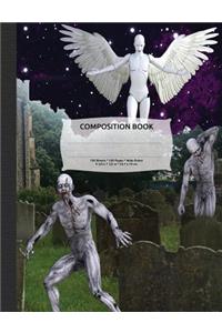 Zombie Apocalypse Composition Notebook, Wide Ruled