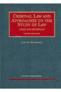 Criminal Law and Approaches to the Study of Law