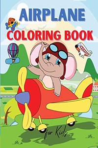 Airplane Coloring Book for Kids