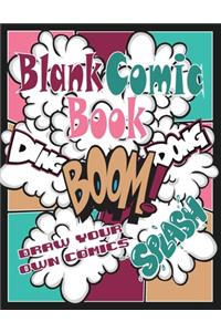 Blank Comic Book Draw Your Own Comics