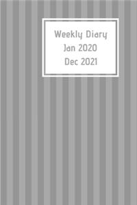 Weekly Diary Jan 2020 - Dec 2021