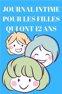 journal intime fille 12 ans