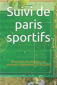 Suivi de paris sportifs