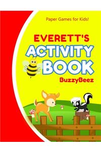 Everett's Activity Book