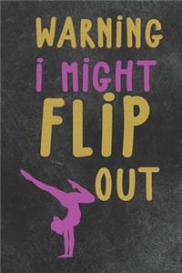 warning might flip out cheerleader