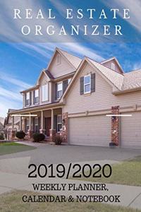 Real Estate Organizer 2019/2020 Calendar & Notebook