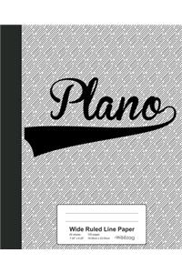 Wide Ruled Line Paper