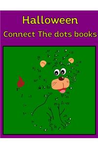 Halloween connect the dots books: 50 Unique Dot To Dot Design for drawing and coloring Stress Relieving Designs for Adults Relaxation