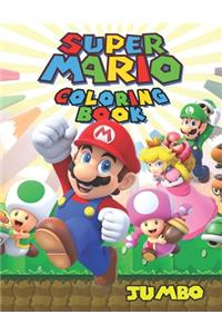 Super Mario JUMBO Coloring Book