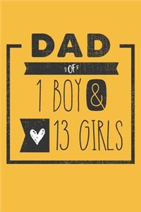 DAD of 1 BOY & 13 GIRLS