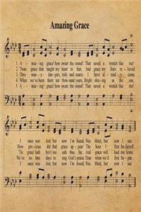 Amazing Grace Hymn Journal