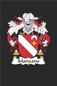 Manzano: Manzano Coat of Arms and Family Crest Notebook Journal (6 x 9 - 100 pages)