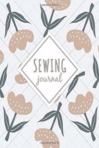 Sewing Journal: Planner & Organizer Notebook for Projects - Sewing Log Book (Gift for Sewers and Quilters)